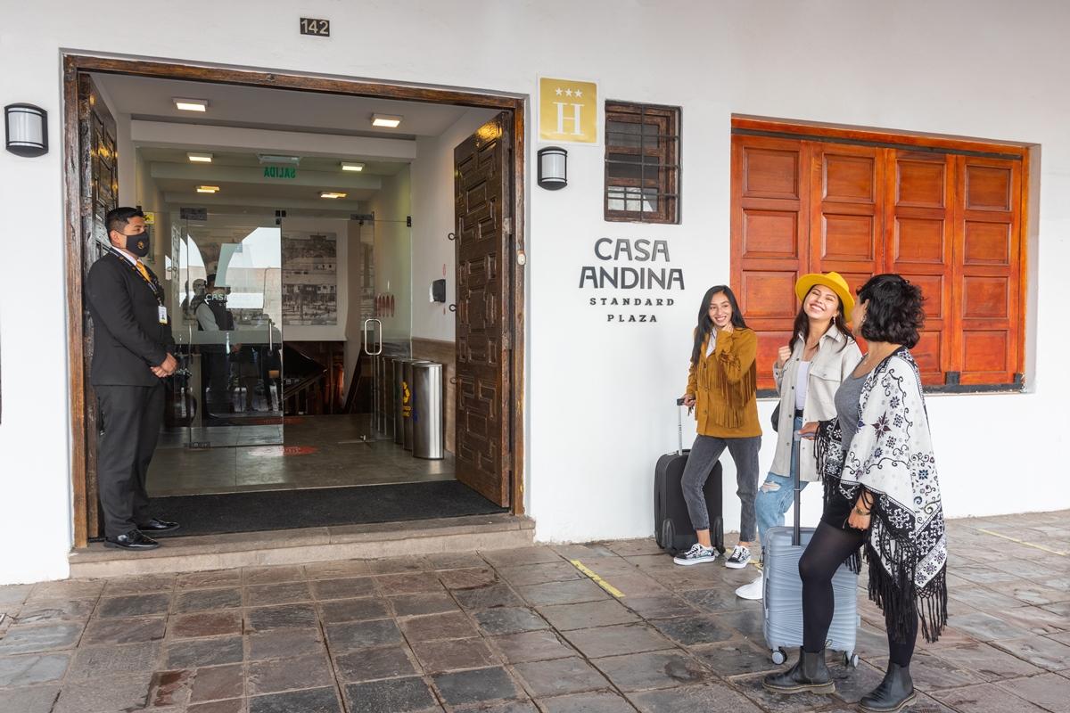 Hotel Casa Andina Standard Cusco Plaza Esterno foto